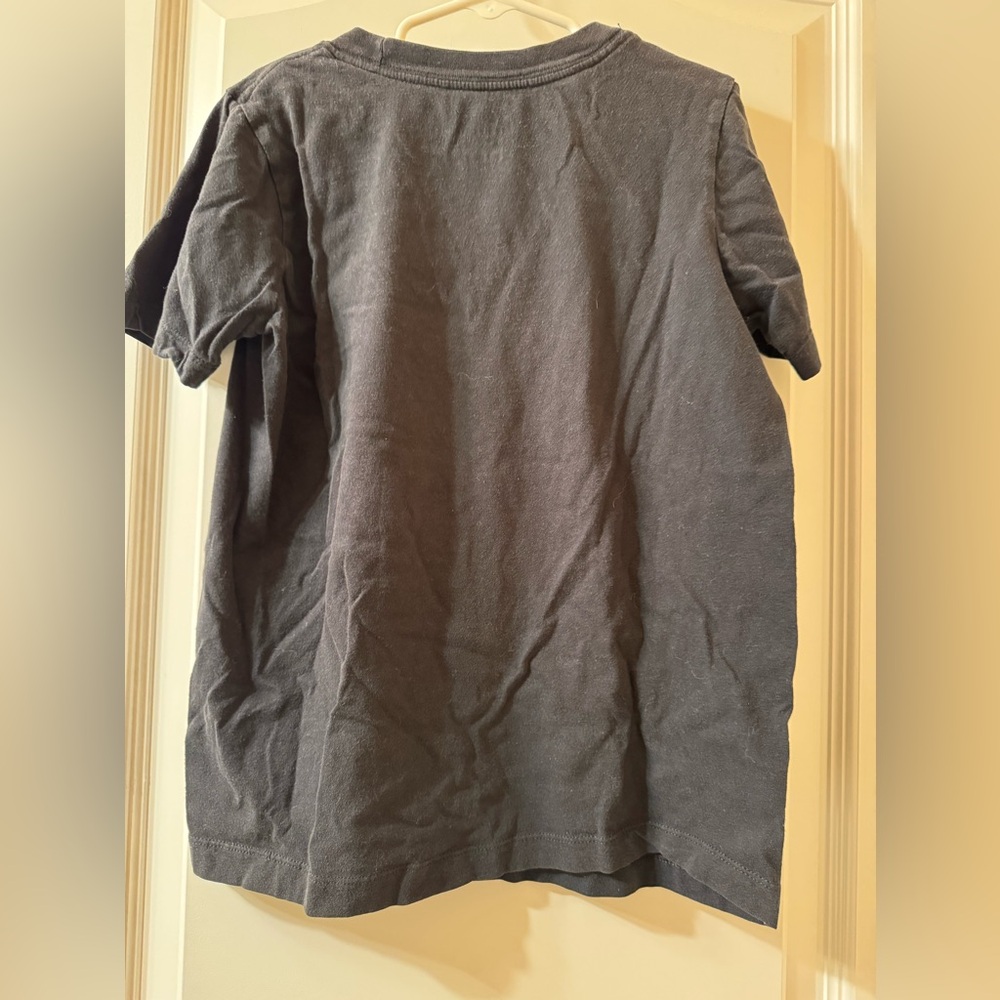 Nike | Tee Shirt Swoosh Camouflage Gray size Small Boys - Picture 2 of 3